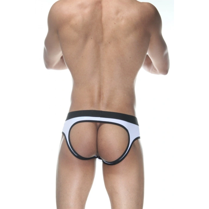 MARSİLYAN- Beyaz Jockstrap Erkek İç Giyim