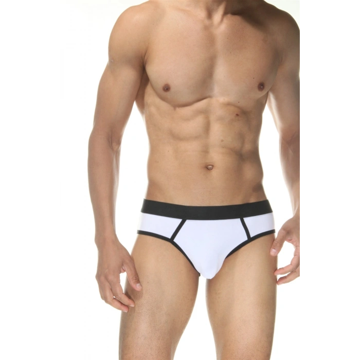 MODLİVE Beyaz Jockstrap Erkek İç Giyim