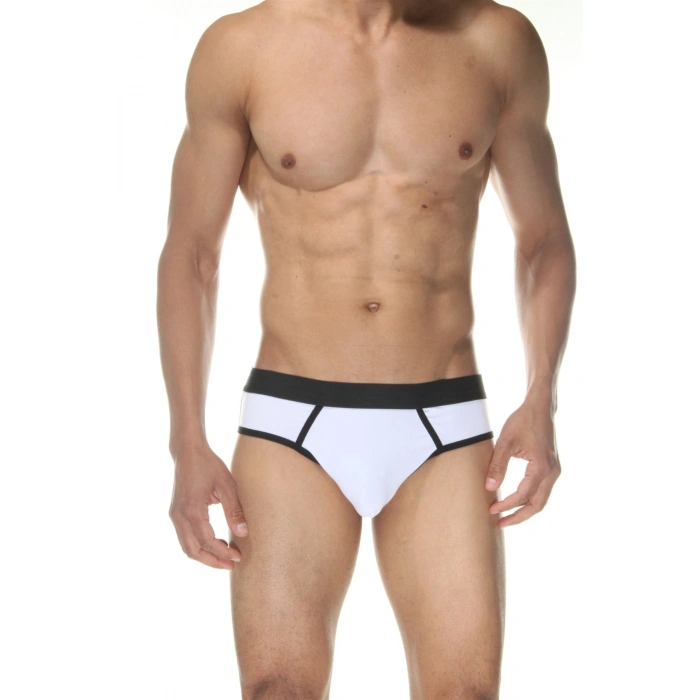 MODLİVE Beyaz Jockstrap Fantezi İç Giyim