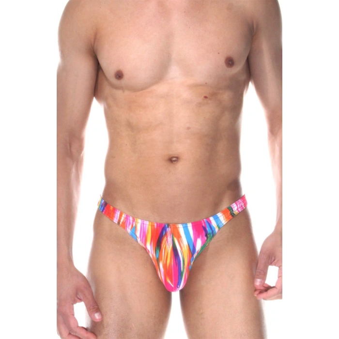 MARSİLYAN- Çok Renkli Erkek Tangası