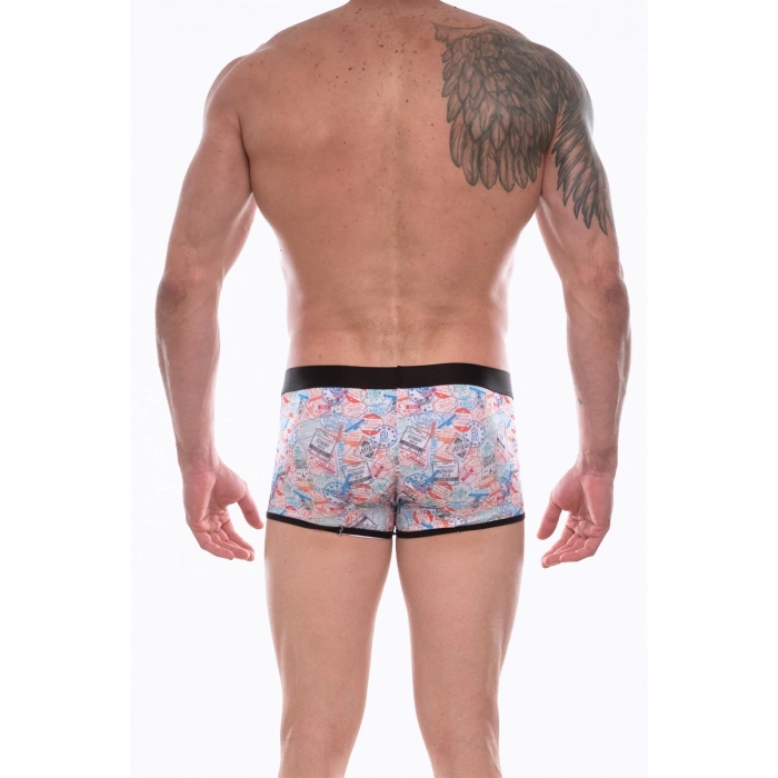 MARSİLYAN- Don Moris Erkek Desenli Boxer