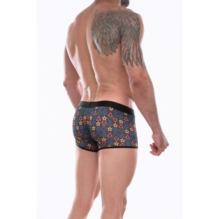 MARSİLYAN- Don Moris Erkek Desenli Mini Boxer