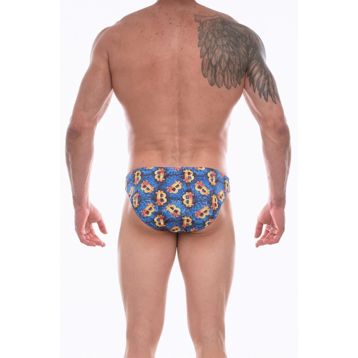 MODLİVE Don Moris Erkek Desenli Slip Çamaşır