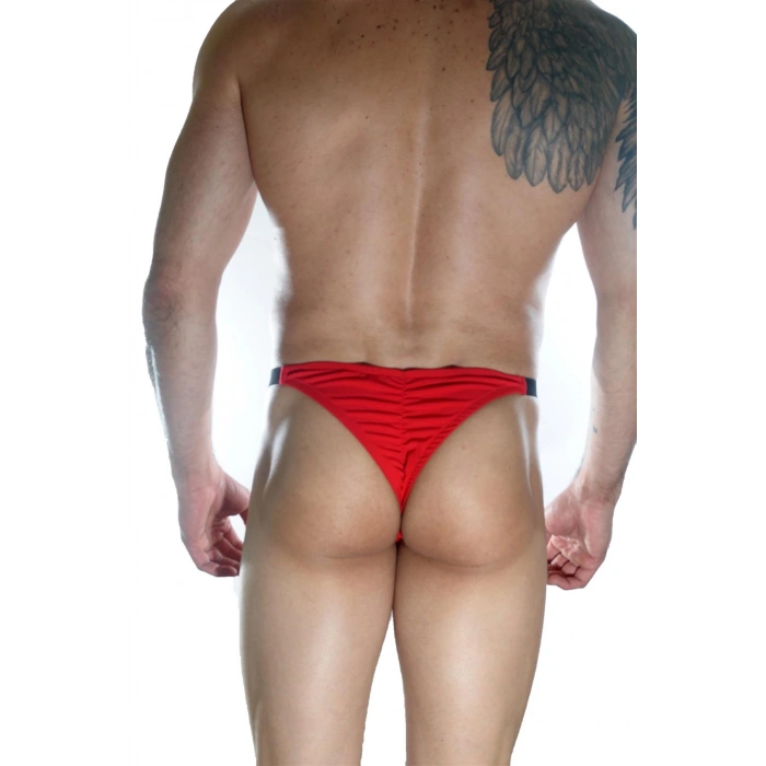 MARSİLYAN- Erkek Arkası Büzgülü Brazillian Slip