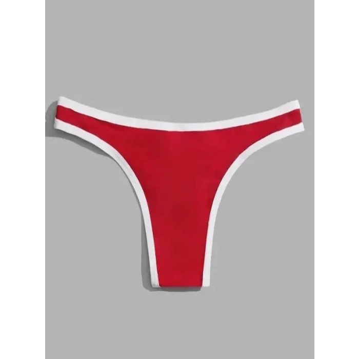 MARSİLYAN- Erkek Biyeli Kırmızı Brazillian Slip