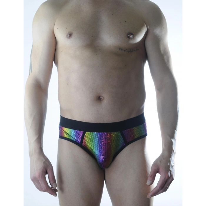 MODLİVE Erkek Fantezi Renkli Jockstrap