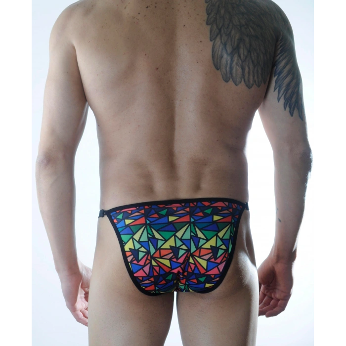 MODLİVE Erkek Metalli Renkli Slip Çamaşır