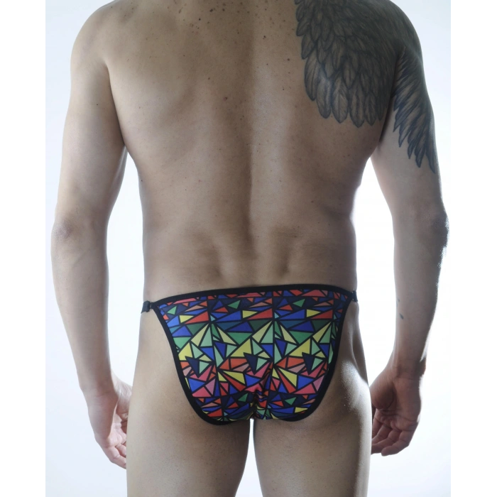 MODLİVE Erkek Metalli Renkli Slip Çamaşır