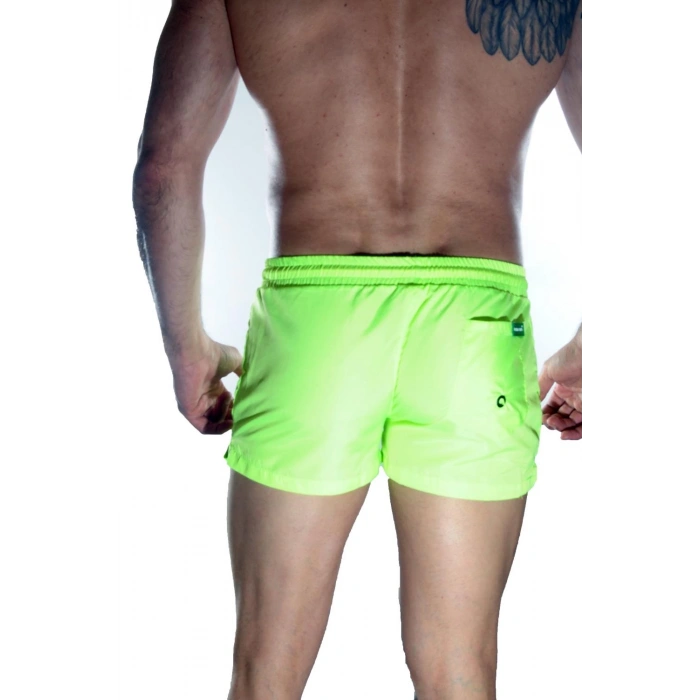 MODLİVE Erkek Neon Mini Mayo Short