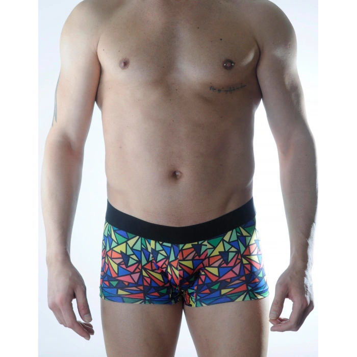 MODLİVE Erkek Renkli Desenli Boxer