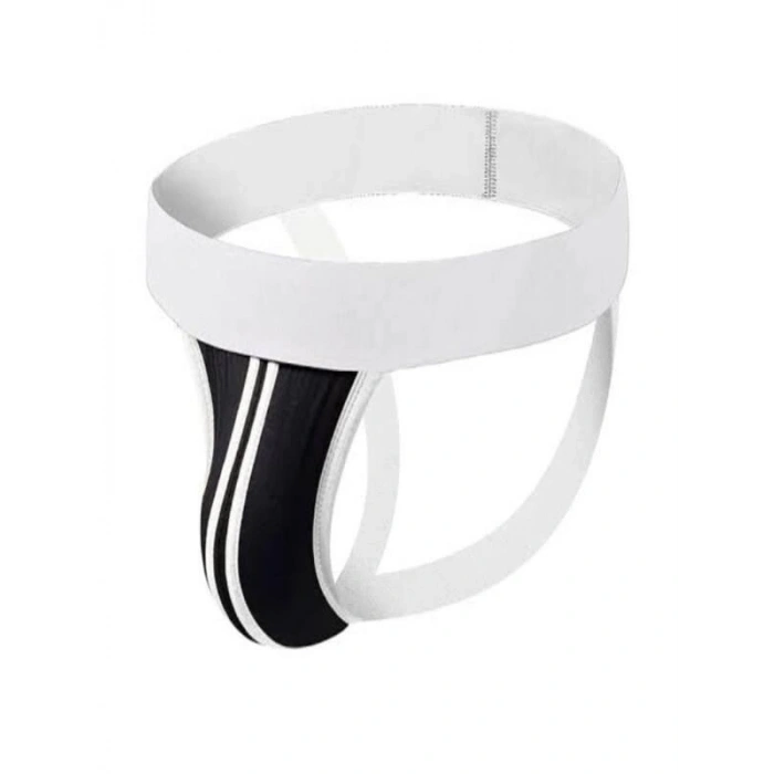MODLİVE Erkek Şeritli Jockstrap İç Çamaşırı