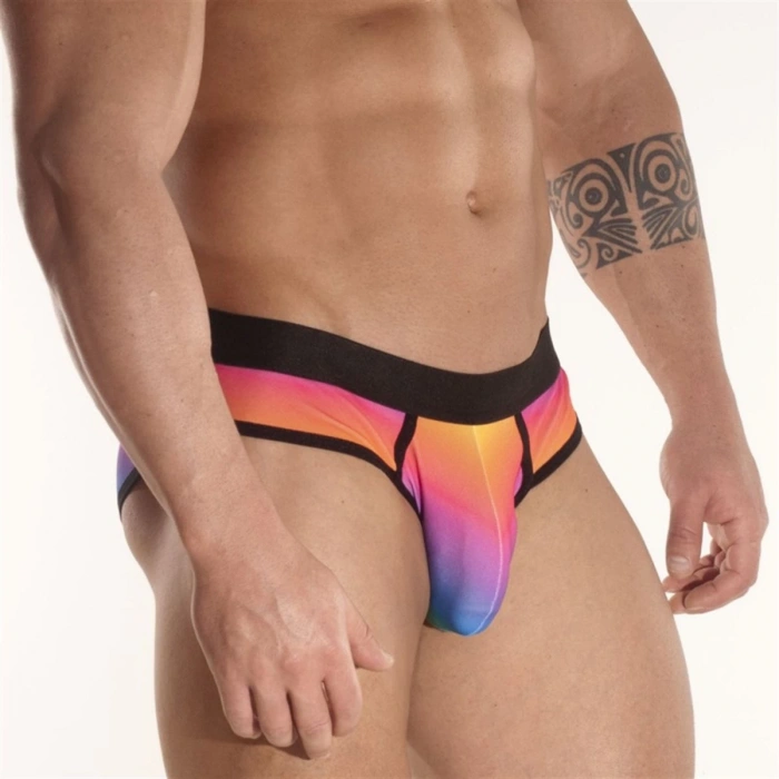 MARSİLYAN- Gökkuşağı Desenli Erkek Çamaşır