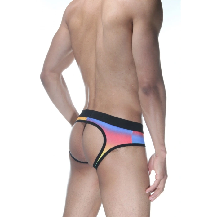 MODLİVE Gökkuşağı Jockstrap Erkek İç Giyim