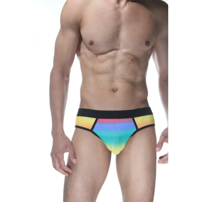 MODLİVE Gökkuşağı Jockstrap Fantezi İç Giyim