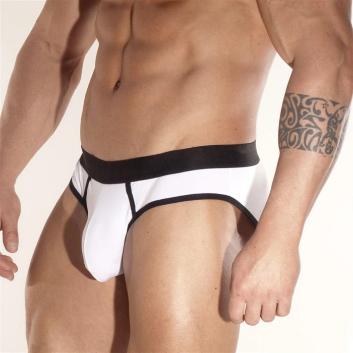 MODLİVE Kontras Biyeli Erkek Slip