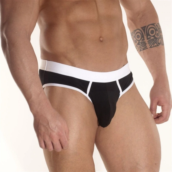 MODLİVE Kontras Biyeli Erkek Slip