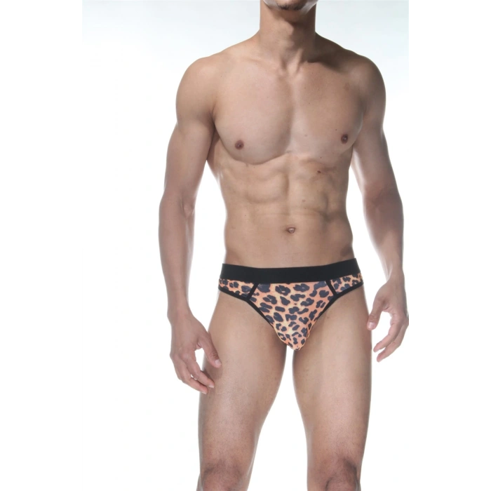 MARSİLYAN- Leopar Desenli Erkek Tangası