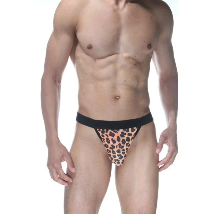 MODLİVE Leopar Erkek Tangası