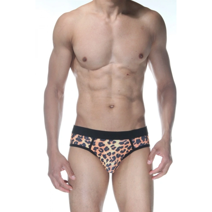 MODLİVE Leopar Jockstrap Erkek İç Giyim