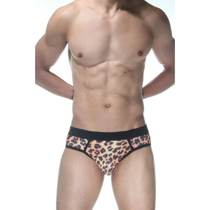 MODLİVE Leopar Jockstrap Erkek İç Giyim