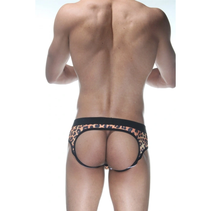 MODLİVE Leopar Jockstrap Erkek İç Giyim