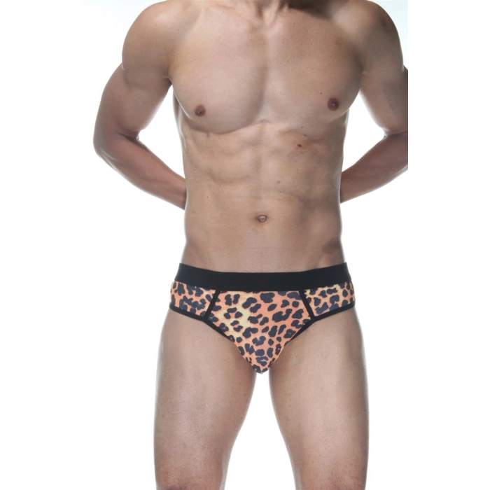 MODLİVE Leopar Jockstrap Fantezi İç Giyim