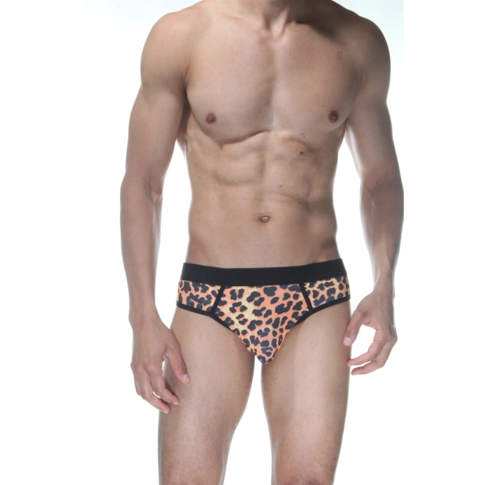 MODLİVE Leopar Jockstrap Fantezi İç Giyim