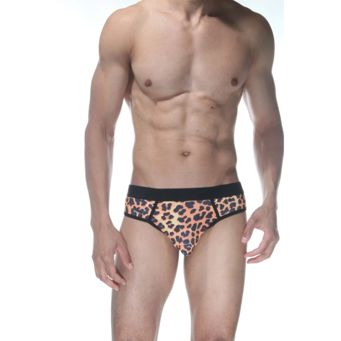 MARSİLYAN- Leopar Jockstrap Fantezi İç Giyim