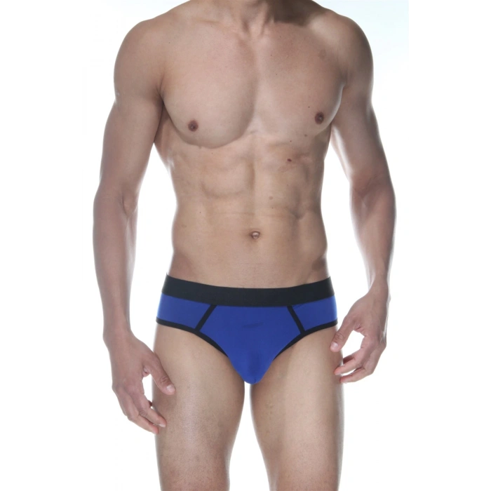 MARSİLYAN- Mavi Jockstrap Erkek İç Giyim