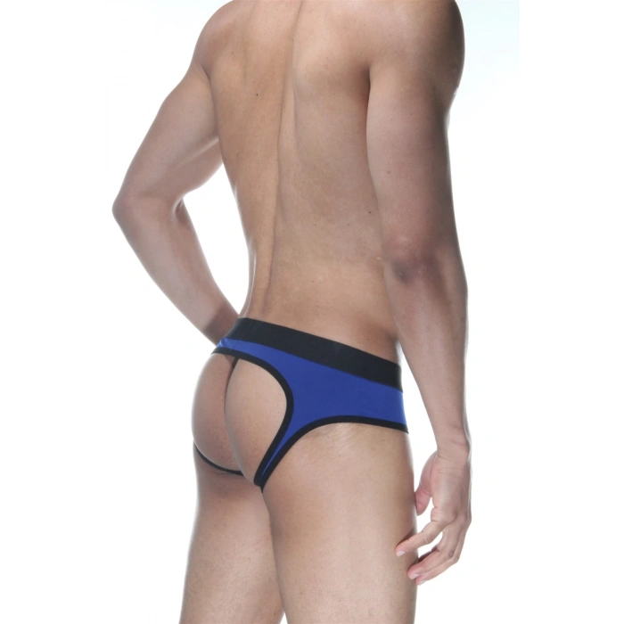 MARSİLYAN- Mavi Jockstrap Erkek İç Giyim