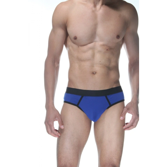 MODLİVE Mavi Jockstrap Fantezi İç Giyim