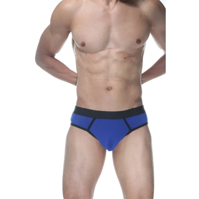 MODLİVE Mavi Jockstrap Fantezi İç Giyim