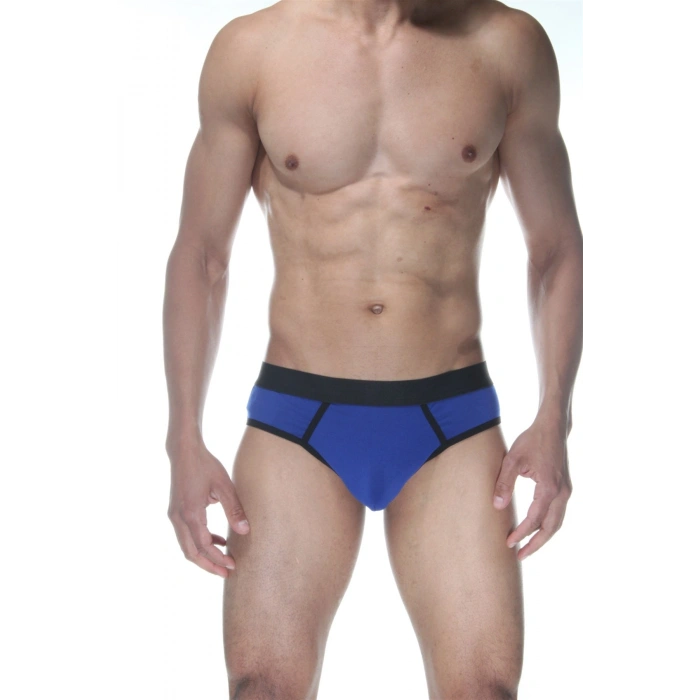 MODLİVE Mavi Jockstrap Fantezi İç Giyim