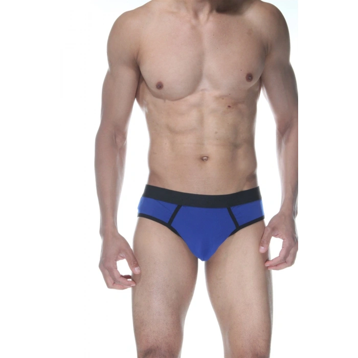 MARSİLYAN- Mavi Jockstrap Fantezi İç Giyim