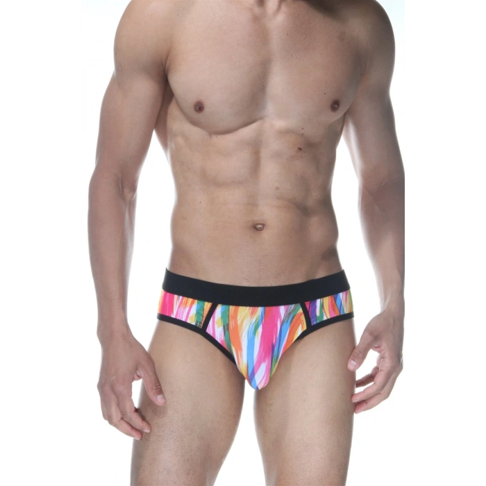 MARSİLYAN- Renkli Jockstrap Erkek İç Giyim