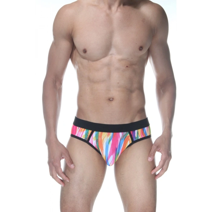 MARSİLYAN- Renkli Jockstrap Erkek İç Giyim