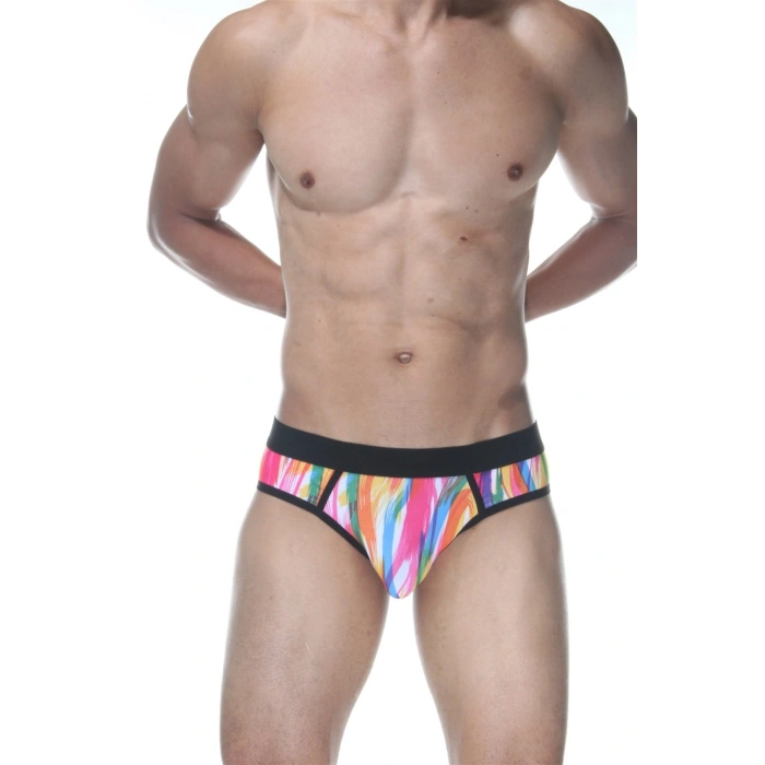 MODLİVE Renkli Jockstrap Erkek İç Giyim