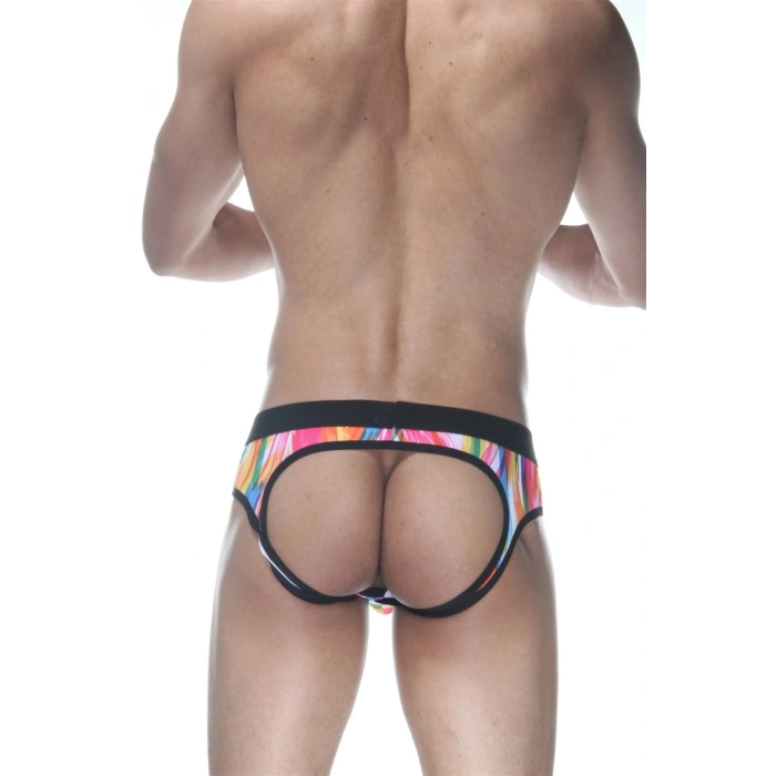 MODLİVE Renkli Jockstrap Erkek İç Giyim