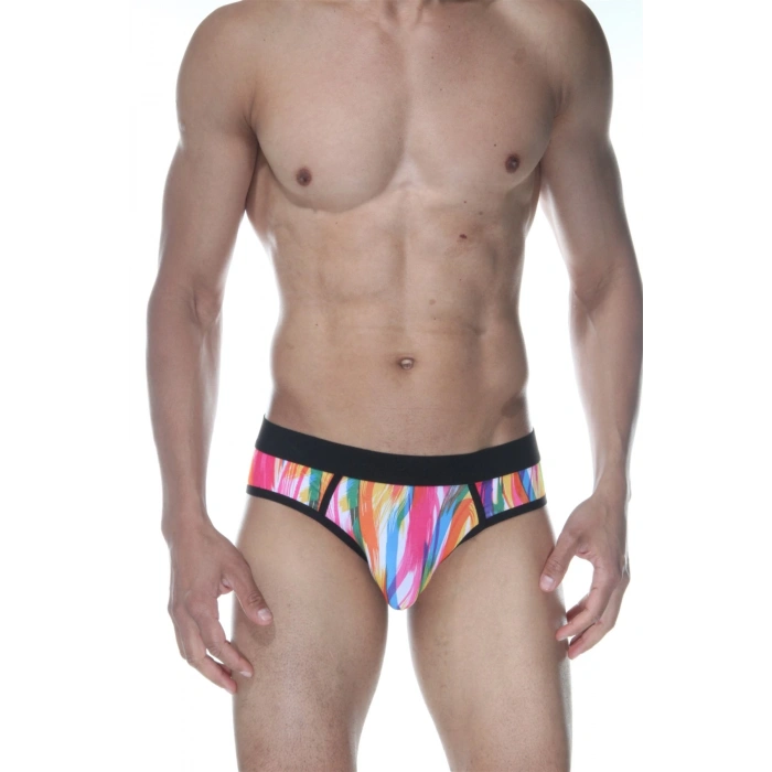 MARSİLYAN- Renkli Jockstrap Erkek İç Giyim