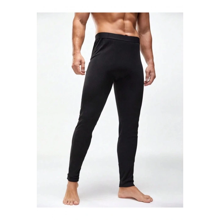 MARSİLYAN-  Siyah Erkek Termal İçlik Tayt