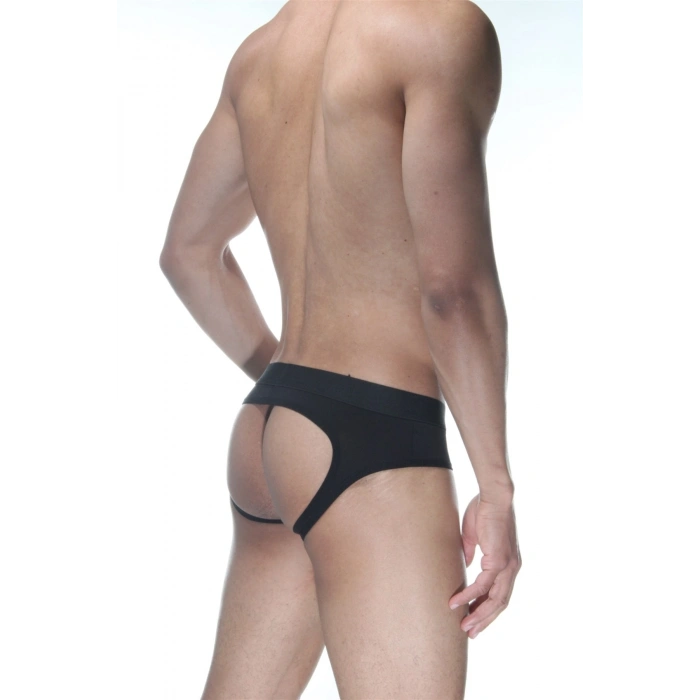 MODLİVE Siyah Jockstrap Erkek İç Giyim