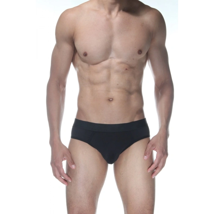 MARSİLYAN- Siyah Jockstrap Erkek İç Giyim