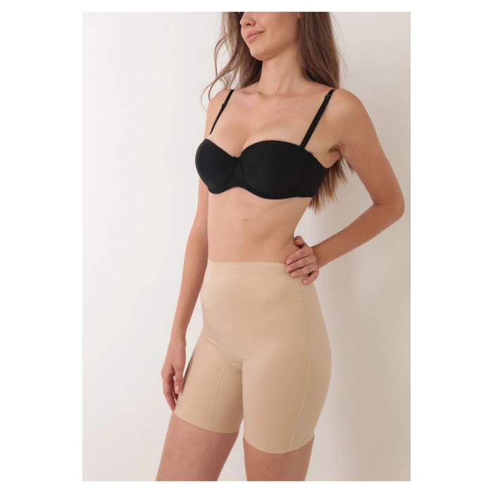 MODLİVE Ten Lazer Kesim Paçalı Korse