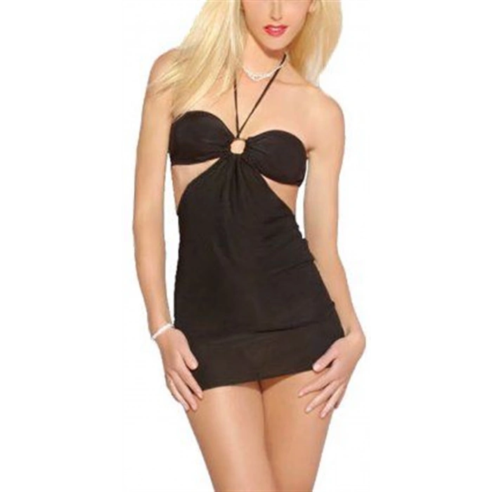 MARSİLYAN-  TP060941 Seksi Mini Elbise