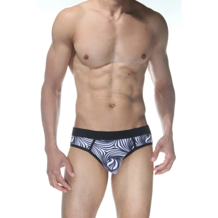 MODLİVE Zebra Jockstrap Erkek İç Giyim