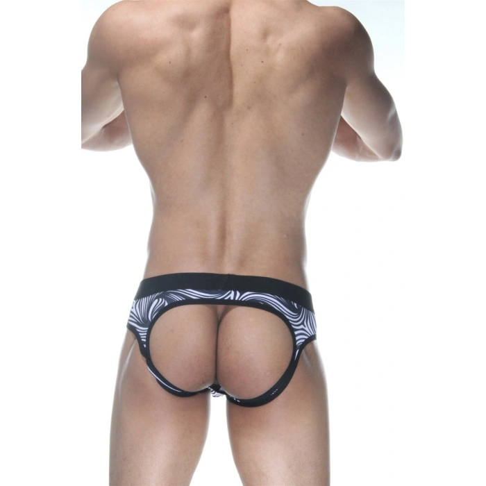 MODLİVE Zebra Jockstrap Erkek İç Giyim