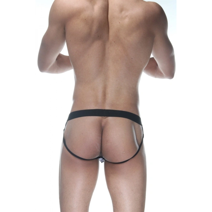 MODLİVE Zebra Jockstrap Fantezi İç Giyim