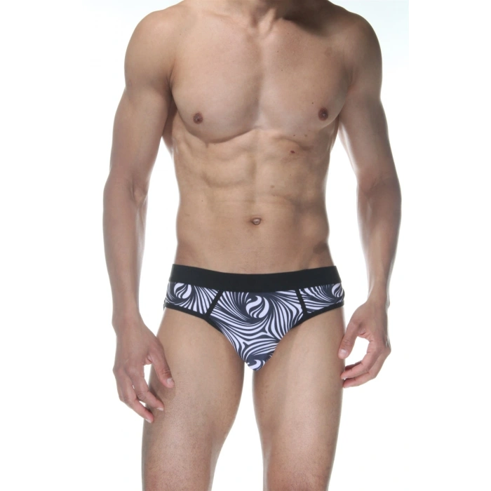 MODLİVE Zebra Jockstrap Fantezi İç Giyim