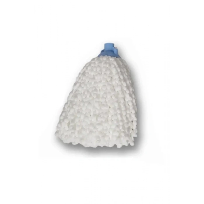 Mop Mikrofiber Beyaz Örgülü Paspas İp -MF01 mudanis