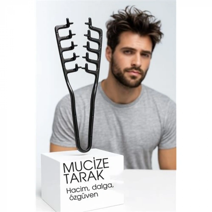 Mucizevi Tarak - Hacim, Dalga Tarağı Dağının Saç Uygulama Tarağı